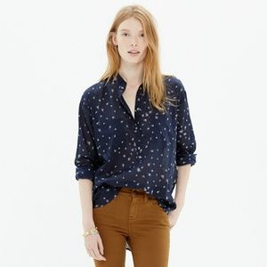 Madewell Collarless Popover Shirt